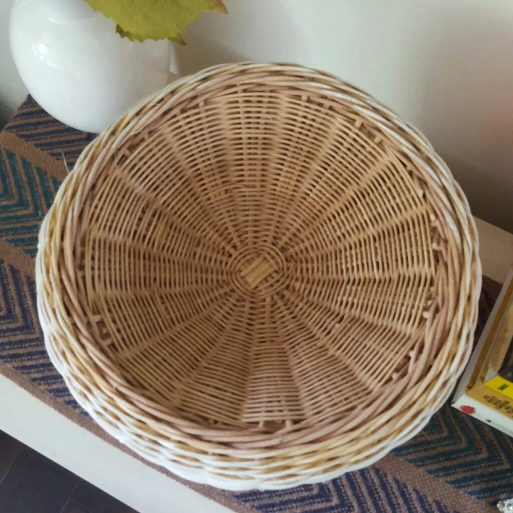 Vintage Hand Woven Lidded Basket